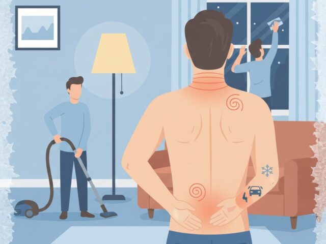 長時間の運転・大掃除で痛めやすい場所BEST3